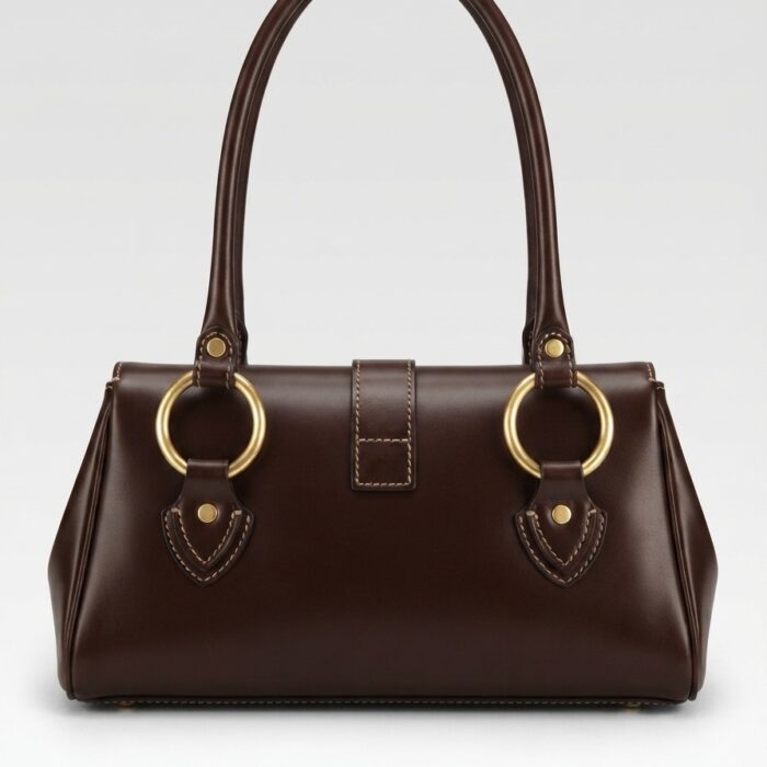 Sienna Italian Leather Shoulder Bag (ELP2309) 7b