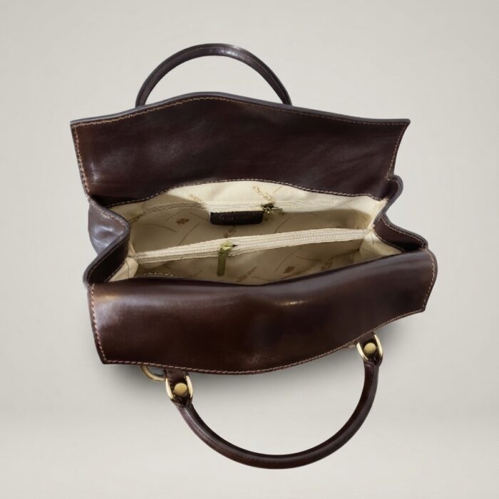 Sienna Italian Leather Shoulder Bag (ELP2309) top
